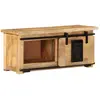 vidaXL Meuble TV 90x35x40 cm Bois massif de manguier