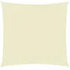 vidaXL Voile de parasol Tissu Oxford carré 2,5x2,5 m Crème