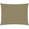 vidaXL Voile de parasol tissu oxford rectangulaire 2x3,5 m beige
