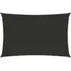 vidaXL Voile de parasol tissu oxford rectangulaire 3x6 m anthracite