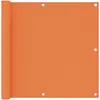 vidaXL Écran de balcon Orange 90x300 cm Tissu Oxford