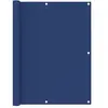 vidaXL Écran de balcon Bleu 120x400 cm Tissu Oxford