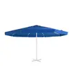 vidaXL Tissu de remplacement pour parasol d'extérieur Bleu azuré 500cm