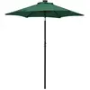 vidaXL Parasol avec lumières LED Vert 200x211 cm Aluminium
