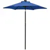 vidaXL Parasol avec lumières LED Bleu azuré 200x211 cm Aluminium