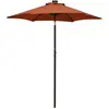 vidaXL Parasol avec lumières LED Terre cuite 200x211 cm Aluminium