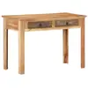 Non communiqué vidaXL Bureau 110x50x75 cm Bois de récupération massif