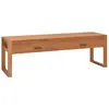 vidaXL Meuble TV 140x40x45 cm Bois de teck