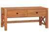 vidaXL Meuble TV 100x40x45 cm Bois de teck