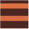 vidaXL Écran de balcon Orange et marron 75x300 cm Tissu Oxford