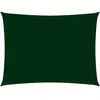 vidaXL Voile de parasol tissu oxford rectangulaire 2,5x4,5m vert foncé