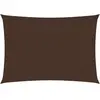 vidaXL Voile de parasol tissu oxford rectangulaire 2x4,5 m marron