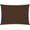 vidaXL Voile de parasol tissu oxford rectangulaire 2x3 m marron