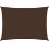 vidaXL Voile de parasol tissu oxford rectangulaire 2,5x4,5 m marron