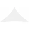 vidaXL Voile de parasol tissu oxford triangulaire 3x3x4,24 m blanc