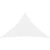 vidaXL Voile de parasol tissu oxford triangulaire 4x4x5,8 m blanc