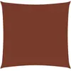 vidaXL Voile de parasol tissu oxford carré 7x7 m terre cuite