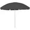 vidaXL Parasol de plage anthracite 300 cm