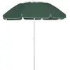 vidaXL Parasol de plage vert 300 cm