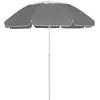 vidaXL Parasol de plage anthracite 300 cm