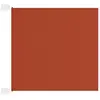vidaXL Auvent vertical Terre cuite 100x800 cm Tissu oxford