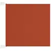 vidaXL Auvent vertical Terre cuite 140x600 cm Tissu oxford