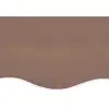 vidaXL Tissu de remplacement pour auvent Marron 4,5x3,5 m