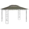 vidaXL Belvédère 4x3x2,7 m Taupe 160 g/m²
