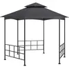 vidaXL Belvédère avec parois 3,1x2,7 m Anthracite