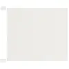vidaXL Auvent vertical Blanc 140x420 cm Tissu oxford