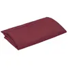 vidaXL Tissu de remplacement pour parasol déporté bordeaux rouge 300cm