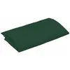 vidaXL Tissu de remplacement pour parasol déporté vert 300 cm