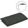 vidaXL Tissu de remplacement pour parasol déporté anthracite 300 cm