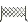 vidaXL Clôture en treillis de jardin Gris 120x60 cm Bois de sapin