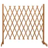 vidaXL Clôture en treillis de jardin Orange 180x100 cm Bois de sapin