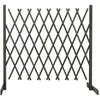 vidaXL Clôture en treillis de jardin Gris 180x100 cm Bois de sapin