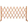 vidaXL Clôture en treillis de jardin Orange 150x80 cm Bois de sapin
