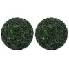vidaXL Boules de buis artificielles 2 pcs 52 cm