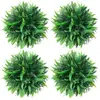 vidaXL Boules de buis artificielles 4 pcs 15 cm