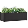 vidaXL Lit surélevé de jardin système arrosage Anthracite 100x43x33 cm