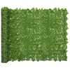 vidaXL Écran de balcon avec feuilles vert 600x150 cm