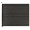 vidaXL Panneau de clôture WPC 175x146 cm Gris