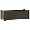 vidaXL Lit surélevé de jardin PP Moka 100x43x35 cm