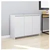 vidaXL Buffet Blanc 102x33x75 cm Aggloméré