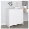 vidaXL Buffet Blanc 70x41x75 cm Bois d'ingénierie