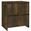 vidaXL Buffet Chêne fumé 70x41x75 cm Bois d'ingénierie