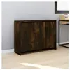 vidaXL Buffet Chêne fumé 102x33x75 cm Aggloméré