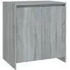 vidaXL Buffet Sonoma gris 70x41x75 cm Bois d'ingénierie