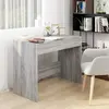 vidaXL Bureau Sonoma gris 101x50x76,5 cm Aggloméré