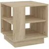 vidaXL Table basse Chêne sonoma 40x40x43 cm Bois d'ingénierie